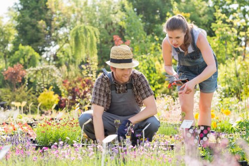 Illustration of essential cookie settings for a gardening website