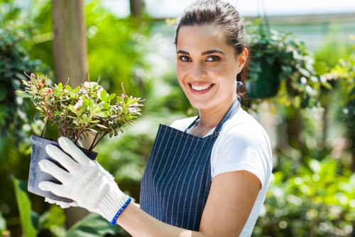 Booking process for garden maintenance services